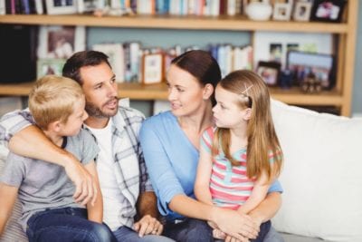 kinderen verstellen dat wij gaan scheiden